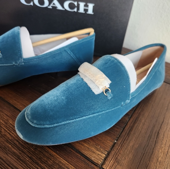 Coach Hanna Velvet Loafers - Picture 4 of 11